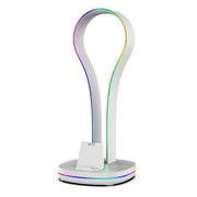 Dock di ricarica a contatto magnetico ipega per PS5 Portal con luci RGB e supporto per cuffie