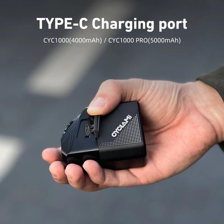Faro anteriore da appendere per bicicletta, ideale per la guida notturna su bici da strada, antiabbagliamento e montaggio sotto il telaio., CYCLAIMI CYC1000, CYCLAIMI CYC1000 PRO