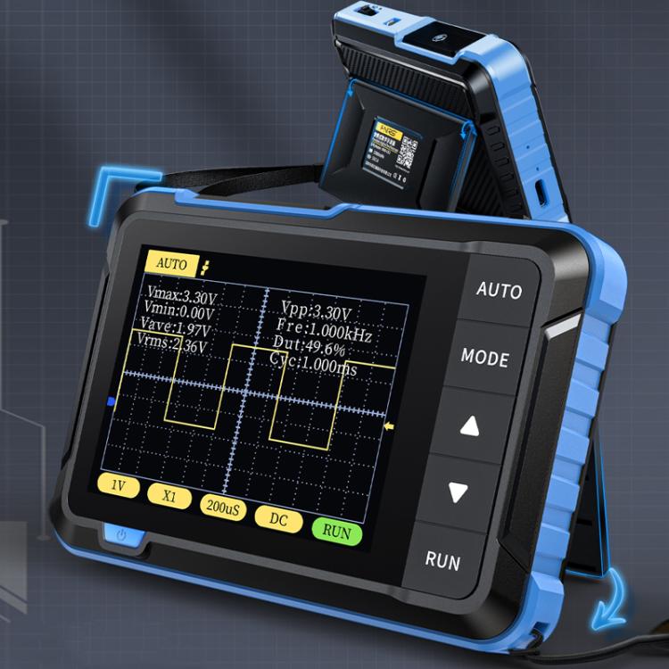 Oscilloscopio digitale portatile FNIRSI di piccole dimensioni per la manutenzione., Standard, Upgrade