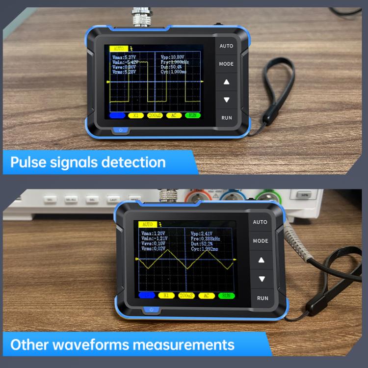 Oscilloscopio digitale portatile FNIRSI di piccole dimensioni per la manutenzione., Standard, Upgrade