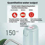 Distributore d'acqua quantitativo intelligente per acqua in bottiglia con pompa automatica ricaricabile