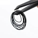 Kit di guarnizioni O-ring per fondello di orologi in 4 misure: 0,5 mm/0,6 mm/0,7 mm/0,8 mm, set di guarnizioni per riparazione orologi.