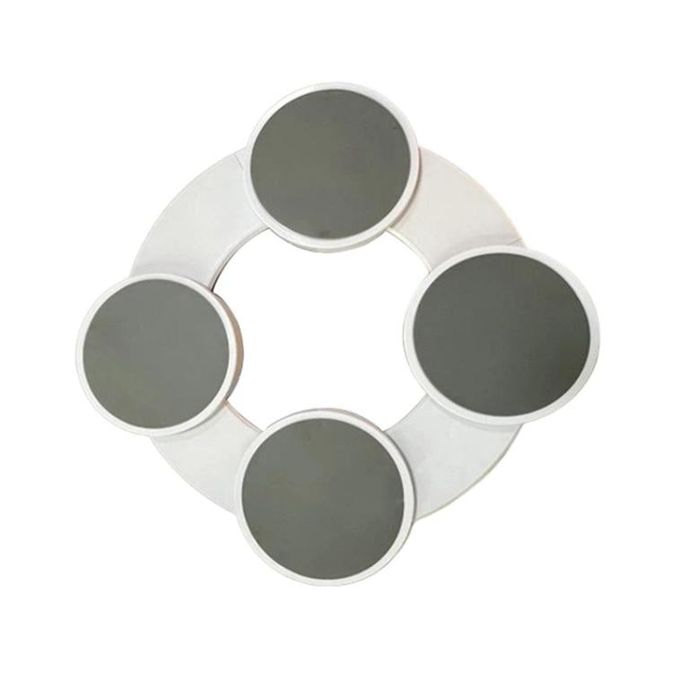 Tavolo da pranzo con vassoio girevole, piatto da portata portatile girevole per riunioni, 8 Plates, 6 Plates, 4 Plates, 2 Plates + 2 Boards