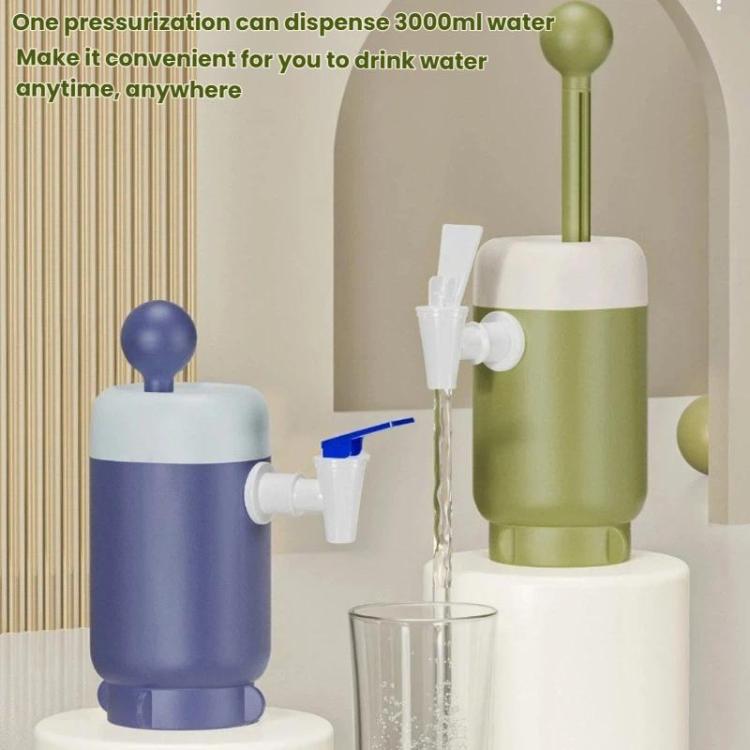 Distributore automatico di acqua minerale a pressione portatile a forma di barile