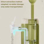Distributore automatico di acqua minerale a pressione portatile a forma di barile