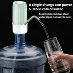 Distributore d'acqua elettrico da ufficio per acqua in bottiglia, pompa dell'acqua domestica