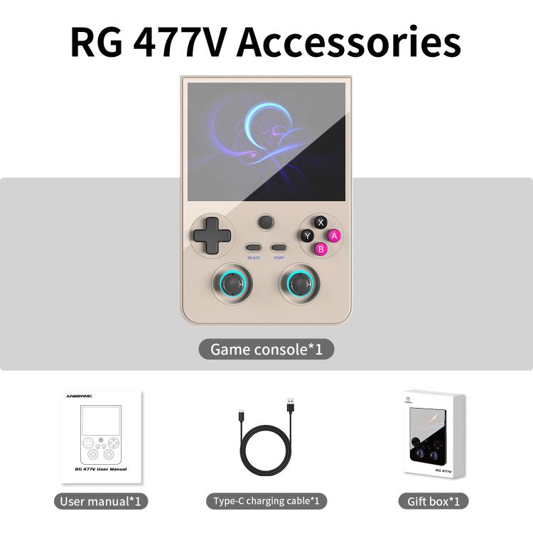 Console portatile ANBERNIC RG477V 4,7" 120Hz Android 14