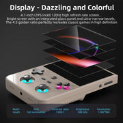 ANBERNIC RG477V Console portatile verticale da 4,7 pollici a 120Hz con chipset Dimensity 8300, Android 14, illuminazione RGB e giroscopio., RAM 8G+128GB, RAM 8G+128GB+128G SD Card, RAM 12G+256GB, RAM 12G+256GB+128G SD Card