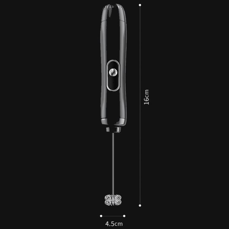 KJBQ-4 Montalatte elettrico portatile senza fili, frusta per uova a batteria per uso domestico