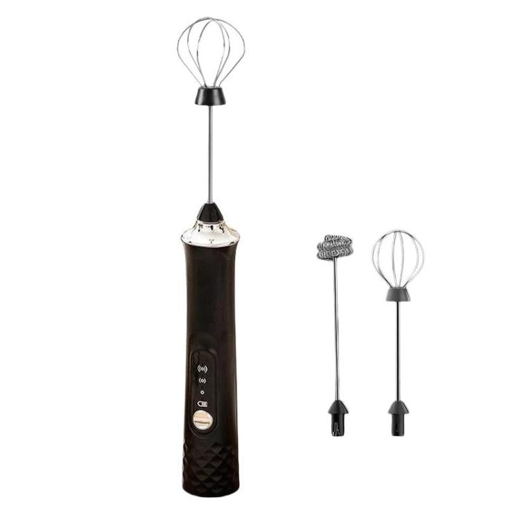 Mini montalatte elettrico senza fili per uso domestico, frusta portatile per uova e panna, R-3 White, R-3 Black, R-4 White, R-4 Black