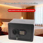 Cassaforte a muro antifurto Home Safe interamente in acciaio