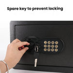 Cassaforte a muro antifurto Home Safe interamente in acciaio
