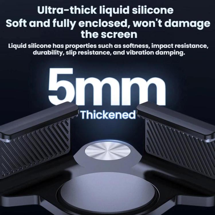 Supporto magnetico pieghevole per telefono da cruscotto auto