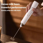 Montalatte elettrico e schiumatore per caffè per uso domestico, mini frusta per uova senza fili, Dual-Head White, Dual-Head Black, Dual-Head With Box White, Dual-Head With Box Black, Three-Head With Ear Hook Bracket White                               ...