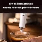 Montalatte elettrico e schiumatore per caffè per uso domestico, mini frusta per uova senza fili, Dual-Head White, Dual-Head Black, Dual-Head With Box White, Dual-Head With Box Black, Three-Head With Ear Hook Bracket White                               ...