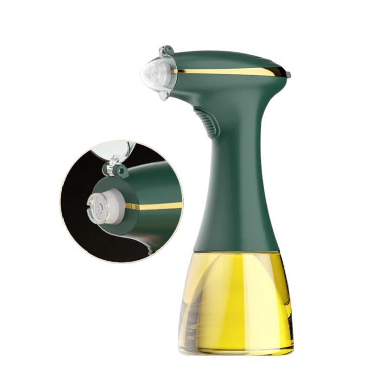 Flacone nebulizzatore elettrico da 350 ml per olio, ricaricabile tramite USB, con tecnologia di atomizzazione per cucinare in modo sano, per barbecue e insalate.
