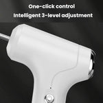 Frusta elettrica intelligente a 3 velocità regolabile, senza fili, per uova, frullatore portatile per panna montata, ideale per la casa.
