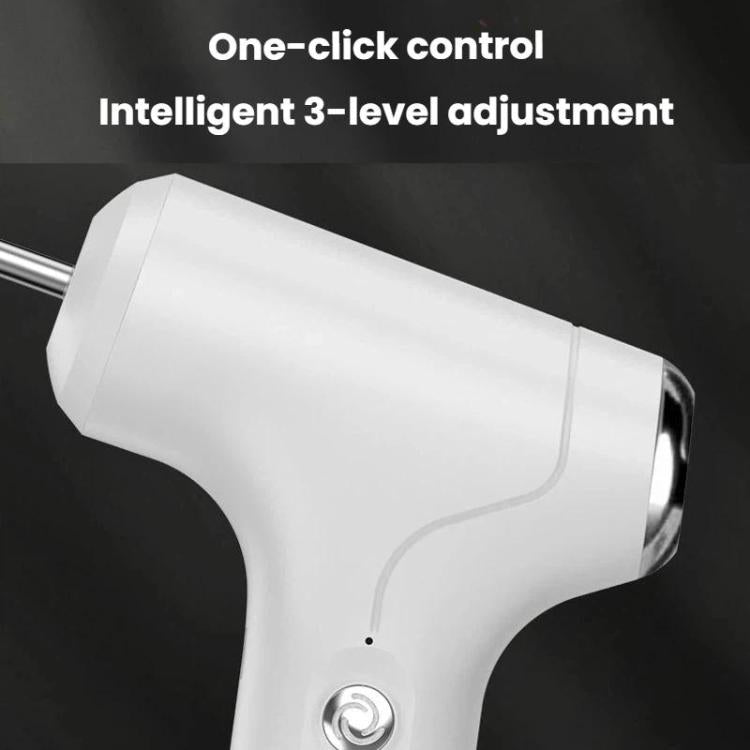 Frusta elettrica intelligente a 3 velocità regolabile, senza fili, per uova, frullatore portatile per panna montata, ideale per la casa.