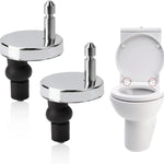 2 pezzi/confezione Kit di bulloni universali per sedile WC in acciaio inox Cerniere per sedile WC Ricambi