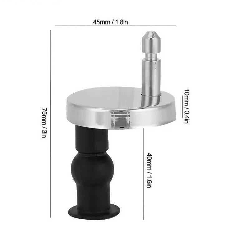 2 pezzi/confezione Kit di bulloni universali per sedile WC in acciaio inox Cerniere per sedile WC Ricambi