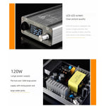 Stazione saldante digitale OSS TEAM T210 Pro da 75 W con preset intelligenti e display a LED per la riparazione di telefoni e PCB.