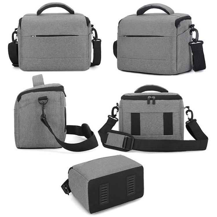 Borsa a tracolla per fotocamera DSLR, borsa per fotocamera mirrorless, Small Gray, Small Black, Large Gray, Large Black