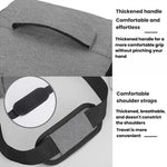 Borsa a tracolla per fotocamera DSLR, borsa per fotocamera mirrorless, Small Gray, Small Black, Large Gray, Large Black