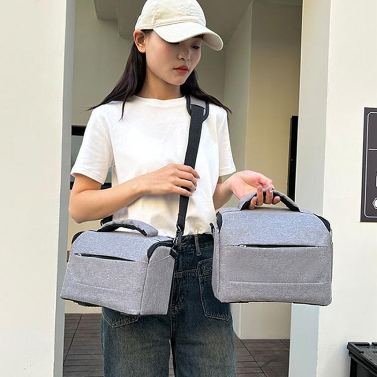 Borsa a tracolla per fotocamera DSLR, borsa per fotocamera mirrorless, Small Gray, Small Black, Large Gray, Large Black
