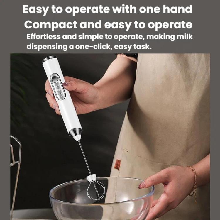 Frusta elettrica portatile senza fili per uova, latte e caffè., Dual-Head White, Dual-Head Black, Dual-Head With Bracket White, Dual-Head With Bracket Black