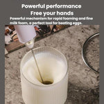 Frusta elettrica portatile senza fili per uova, latte e caffè., Dual-Head White, Dual-Head Black, Dual-Head With Bracket White, Dual-Head With Bracket Black