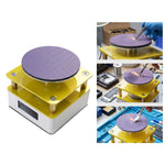 Micro-smerigliatrice HMT-D71 da 10000 giri/min con display LCD e ampia gamma di tensione 5-9V per smerigliatura di precisione, lucidatura e riparazione di utensili.