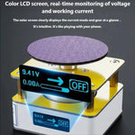 Micro-smerigliatrice HMT-D71 da 10000 giri/min con display LCD e ampia gamma di tensione 5-9V per smerigliatura di precisione, lucidatura e riparazione di utensili.