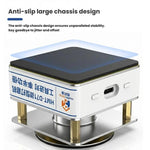 Micro-smerigliatrice HMT-D71 da 10000 giri/min con display LCD e ampia gamma di tensione 5-9V per smerigliatura di precisione, lucidatura e riparazione di utensili.