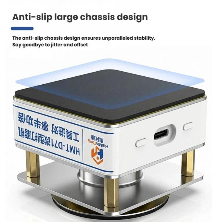 Micro-smerigliatrice HMT-D71 da 10000 giri/min con display LCD e ampia gamma di tensione 5-9V per smerigliatura di precisione, lucidatura e riparazione di utensili.