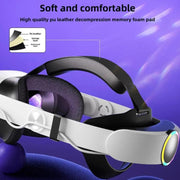 Batteria da 10000 mAh con archetto regolabile di ricambio, accessori per gaming e realtà virtuale., For Meta Quest 3 / 3S Q8L-3, For Meta Quest 2 Q8L, For Meta Quest 2 Q8, For Meta Quest 3 / 3S Q8-3