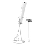 Mini montalatte elettrico portatile a 3 velocità, ricaricabile, frusta per uova, Dual-Head Black, Dual-Head White, Dual-Head With Bracket White, Dual-Head With Bracket Black