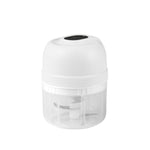 Tritatutto elettrico senza fili ricaricabile, mini robot da cucina per aglio, carne e pappe per neonati., 100ml 2-Blade White, 100ml 2-Blade Pink, 100ml 2-Blade Green, 250ml 3-Blade White, 250ml 3-Blade Pink, 250ml 3-Blade Green