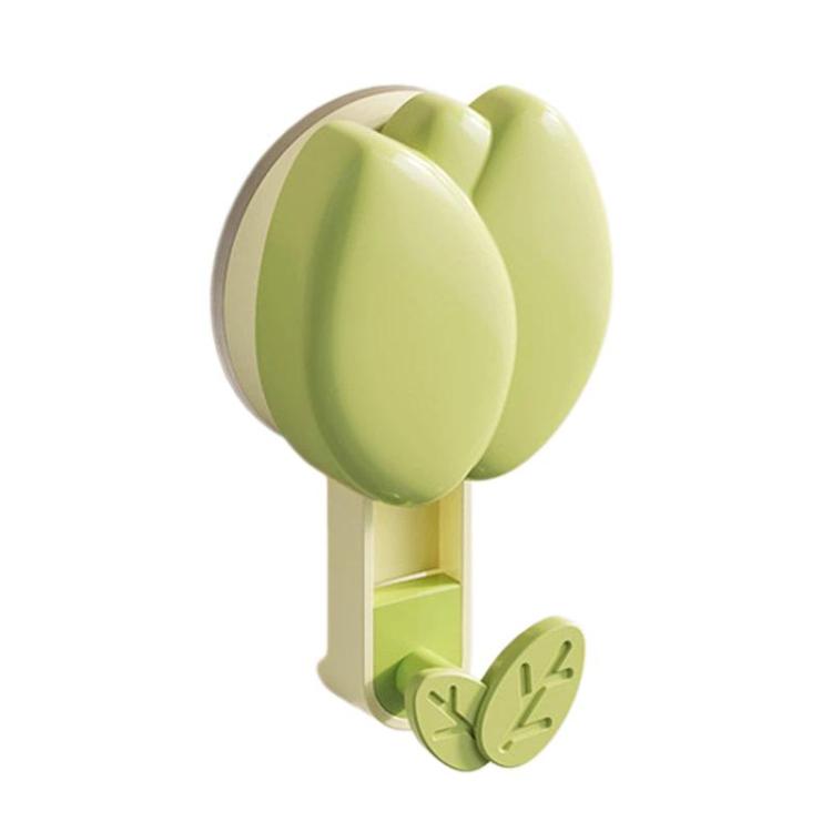 Portasciugamani a ventosa a forma di fiore, montaggio a parete senza foratura per cucina e bagno.