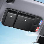 Portaocchiali multifunzione da auto per aletta parasole