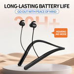 Cuffie auricolari Bluetooth a 16 canali da indossare al collo con amplificatore sonoro portatile