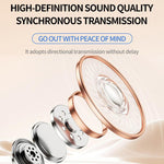 Cuffie auricolari Bluetooth a 16 canali da indossare al collo con amplificatore sonoro portatile
