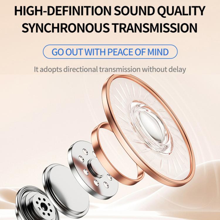 Cuffie auricolari Bluetooth a 16 canali da indossare al collo con amplificatore sonoro portatile