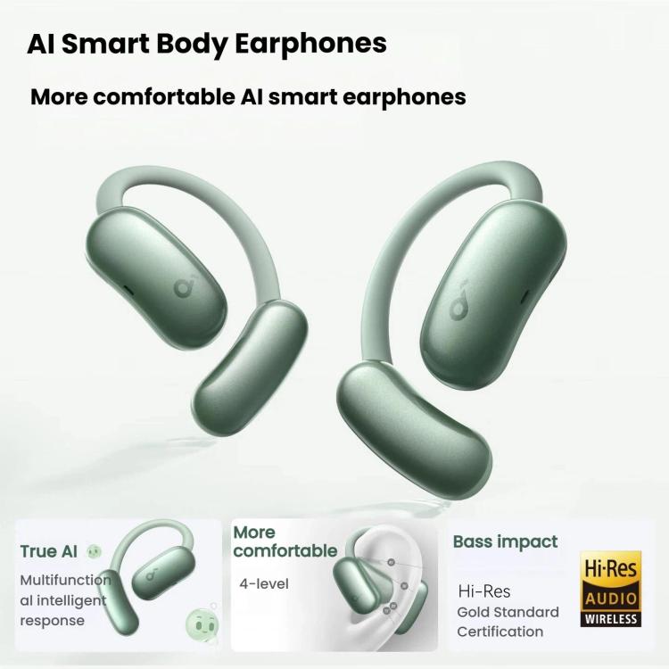 Auricolari Bluetooth aperti ANKER SoundCore Aerofit 2 Plus con traduzione, Aerofit 2 Plus