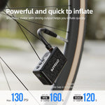 Mini display dotato di pompa ad aria portatile ad alta pressione intelligente per bicicletta elettrica, AM6