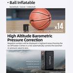 Mini display dotato di pompa ad aria portatile ad alta pressione intelligente per bicicletta elettrica, AM6