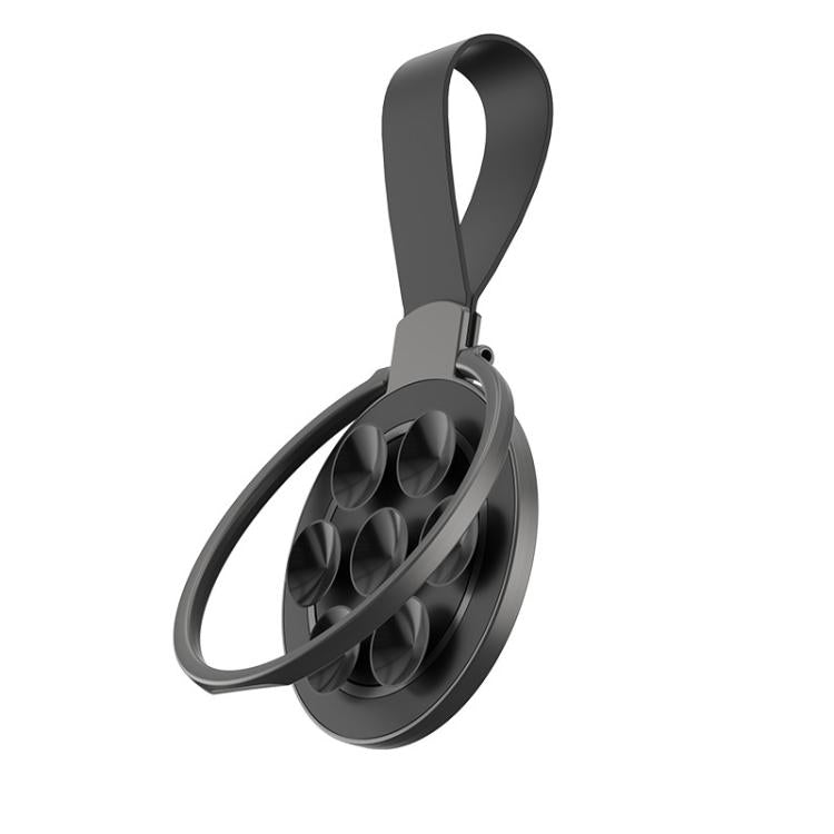 Supporto ad anello magnetico con ventosa per telefono