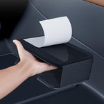 Borsa portaoggetti da appendere in auto in pelle 21x21x4cm