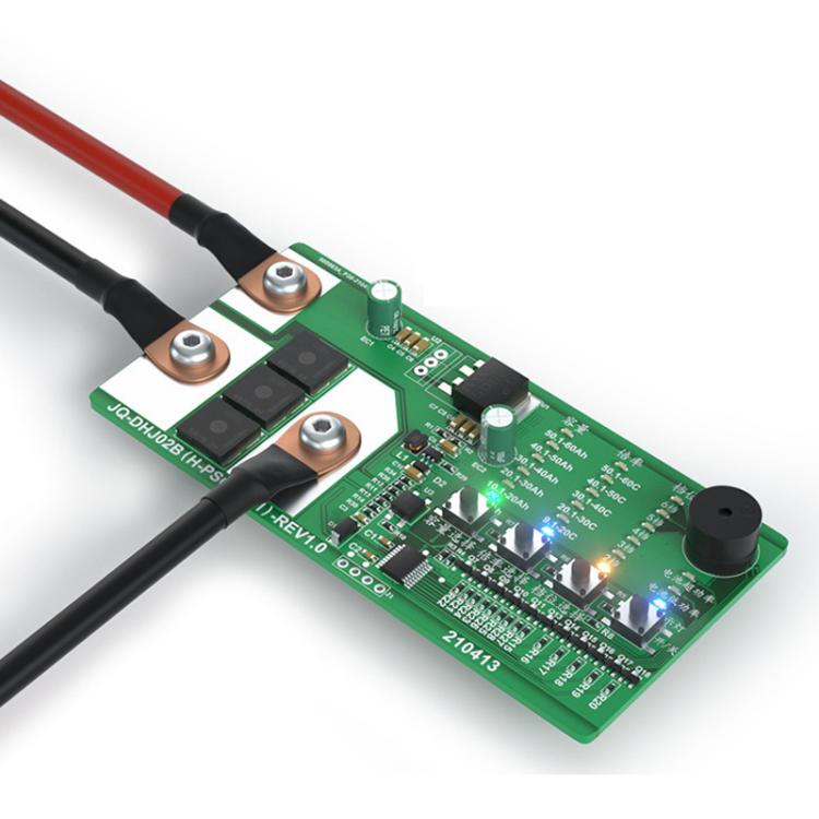 Saldatrice a punti intelligente per batterie, corrente regolabile da 100 a 900 A e ampia tensione da 6,5 a 16 V, con protezione anti-surriscaldamento., DHJ-02B