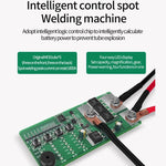 Saldatrice a punti intelligente per batterie, corrente regolabile da 100 a 900 A e ampia tensione da 6,5 a 16 V, con protezione anti-surriscaldamento., DHJ-02B