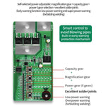 Saldatrice a punti intelligente per batterie, corrente regolabile da 100 a 900 A e ampia tensione da 6,5 a 16 V, con protezione anti-surriscaldamento., DHJ-02B